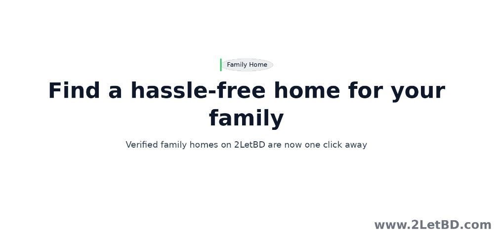 পরিবারের বাসা | বনানীপাড়া, চার তলা মোড়, রংপুর | ভাড়া: ৳13,500/মাস